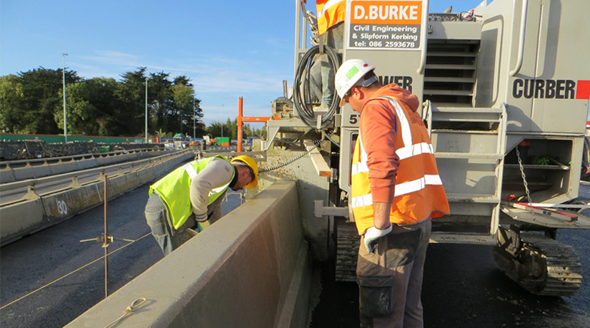 Why Choose D. Burke Slipform Kerbing?