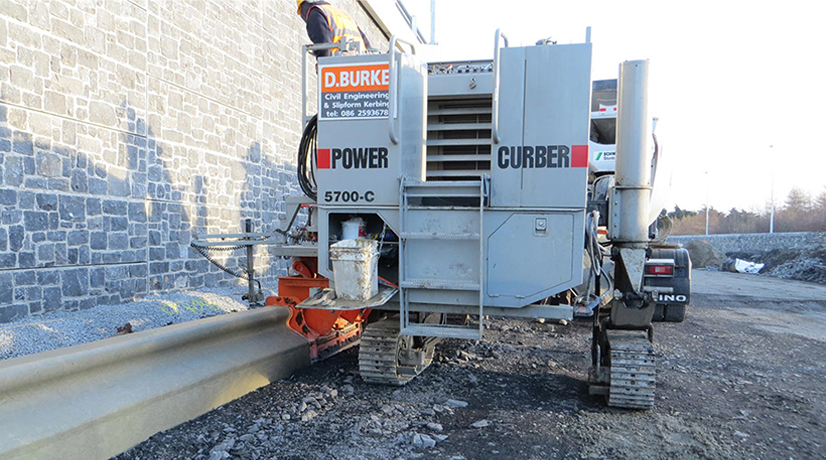 What is Slipform Kerbing?
